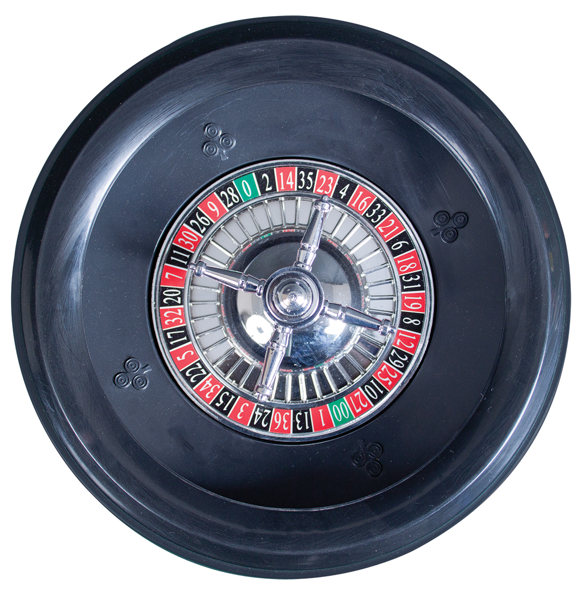 Table Top Roulette Wheel Set Home Casino Game Gambling Chip Party Fun